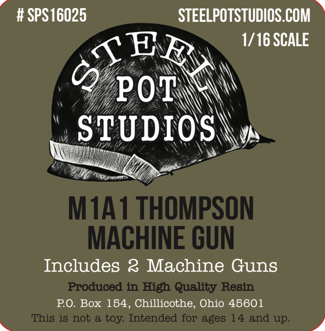 SPS16025  M1A1 Thompson Machine Gun  1/16