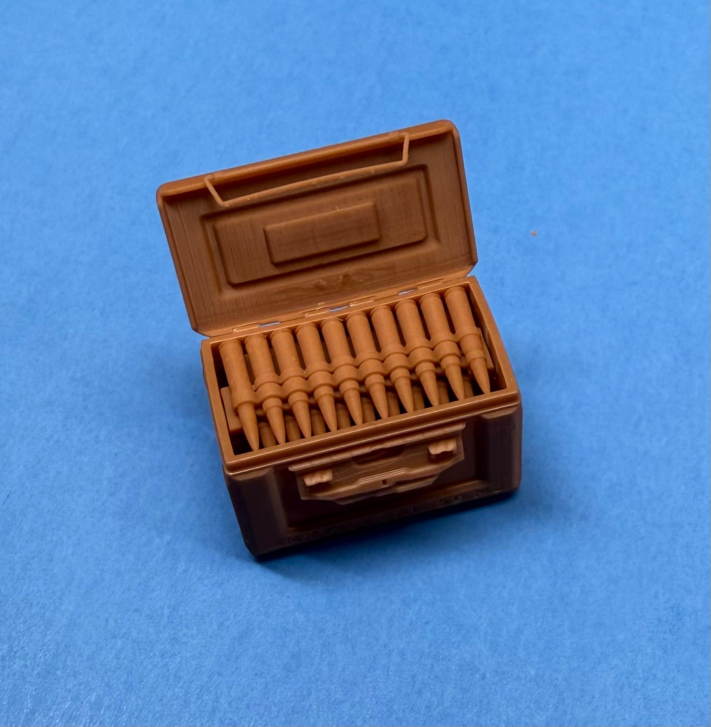 SPS16015 WW2 .50 Cal. Ammunition Cans With Cartridge Inserts (4 Pack) 1/16