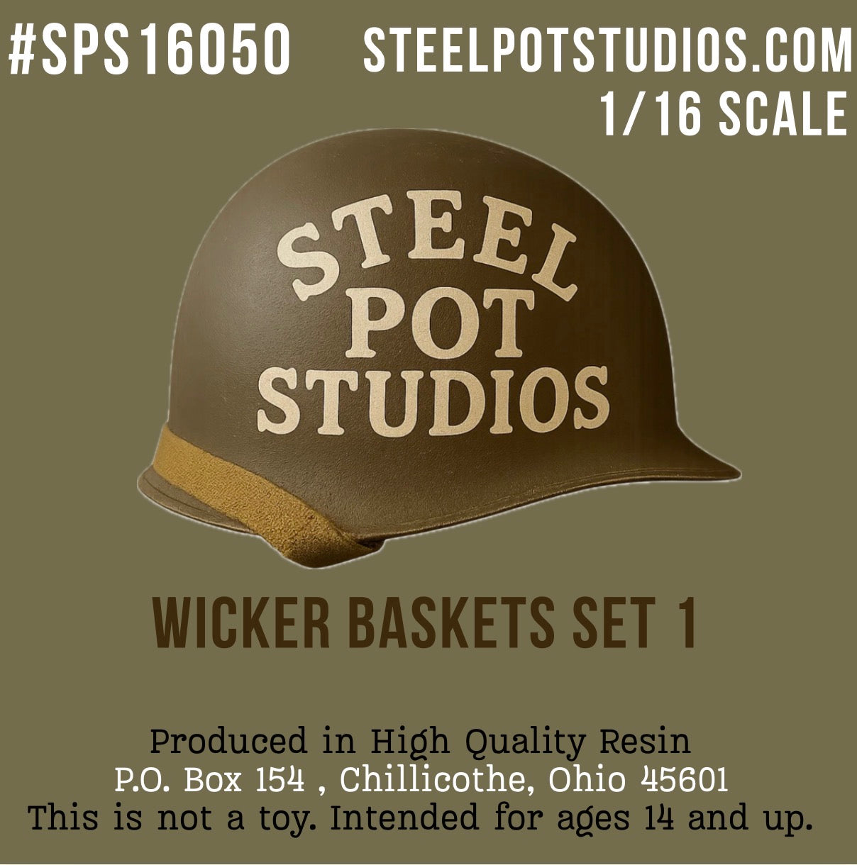 SPS16050 Wicker Baskets Set 1 1/16