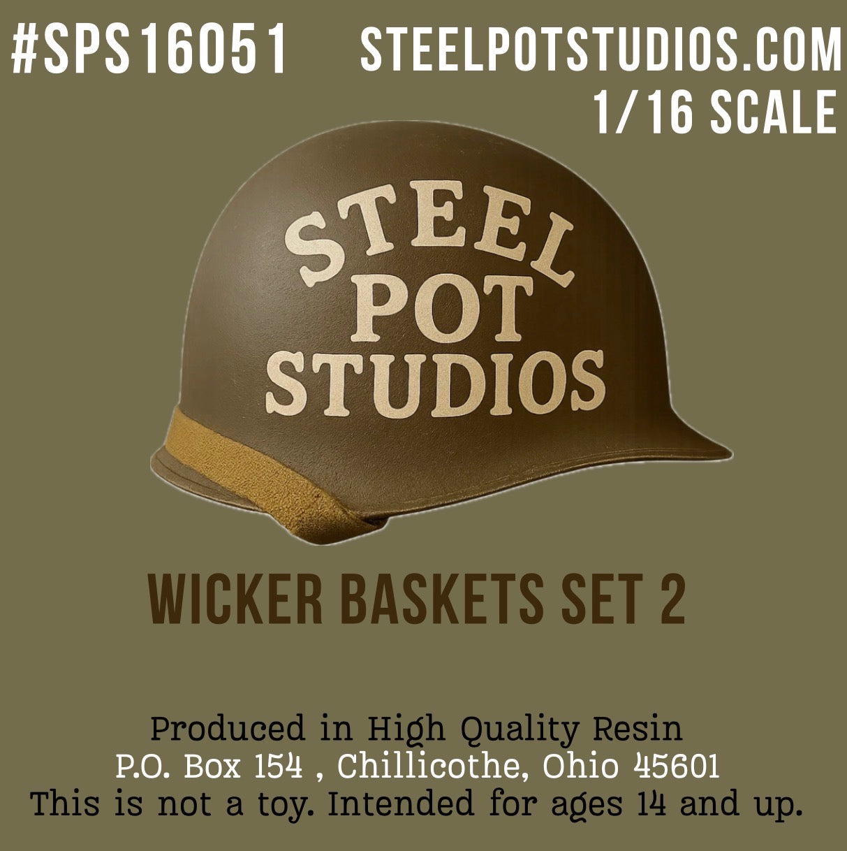SPS16051 Wicker Baskets Set 2 1/16