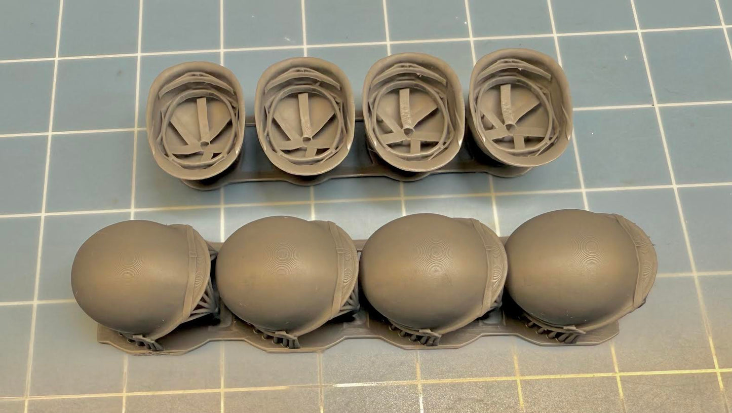 SPS16001  U.S. M1 Helmets and Liners  1/16