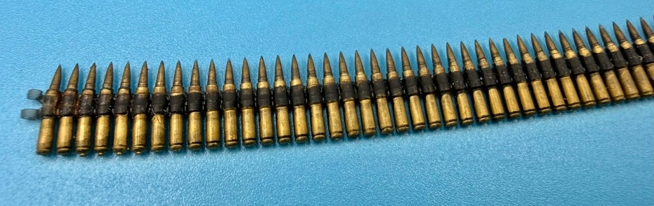 SPS16037  U.S. WW2 Flexible .50 Cal Linked Cartridge Belt  1/16