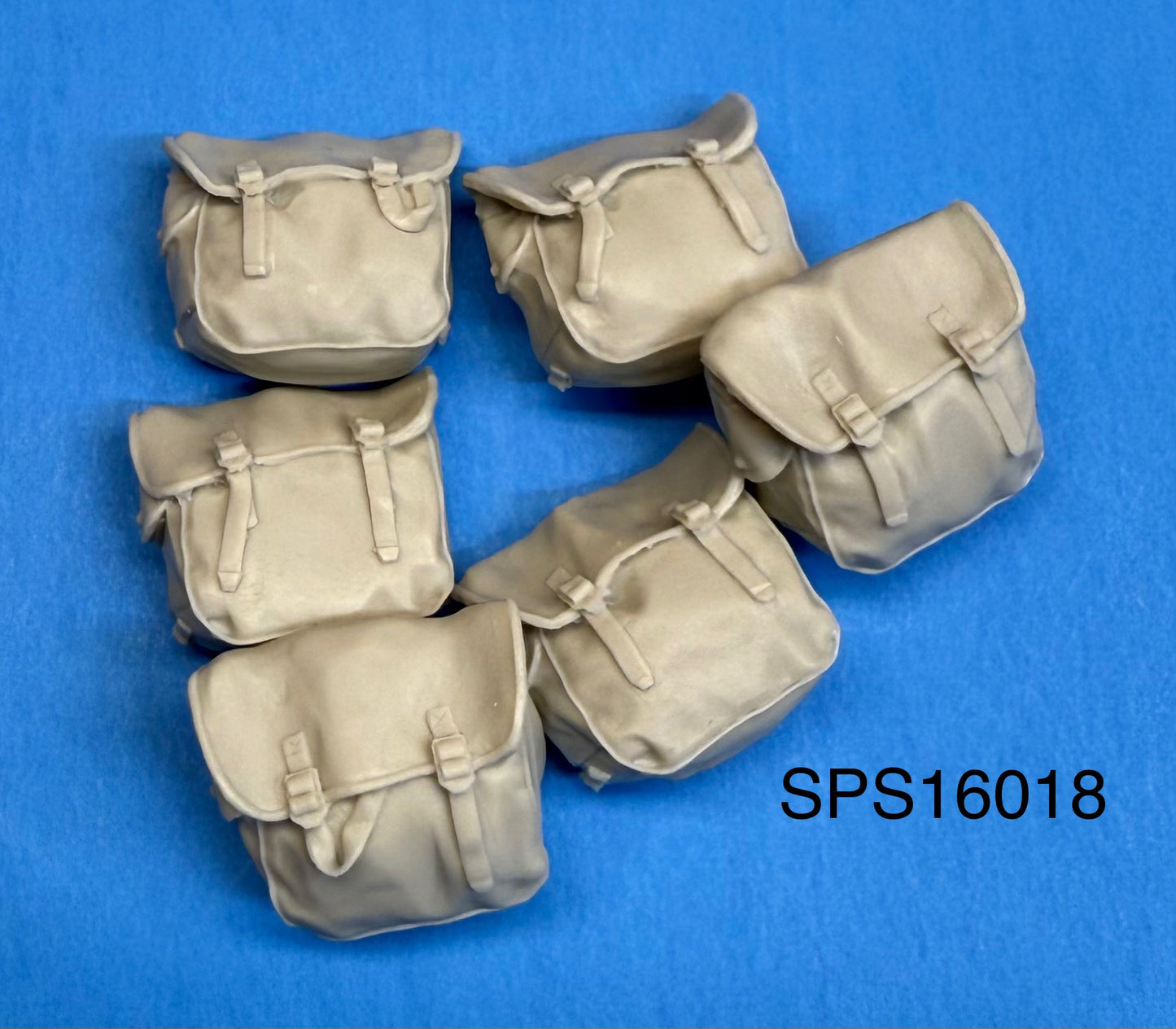 SPS16018  U.S. WW2 Musette Bags Set #3 (6 Pack)  1/16