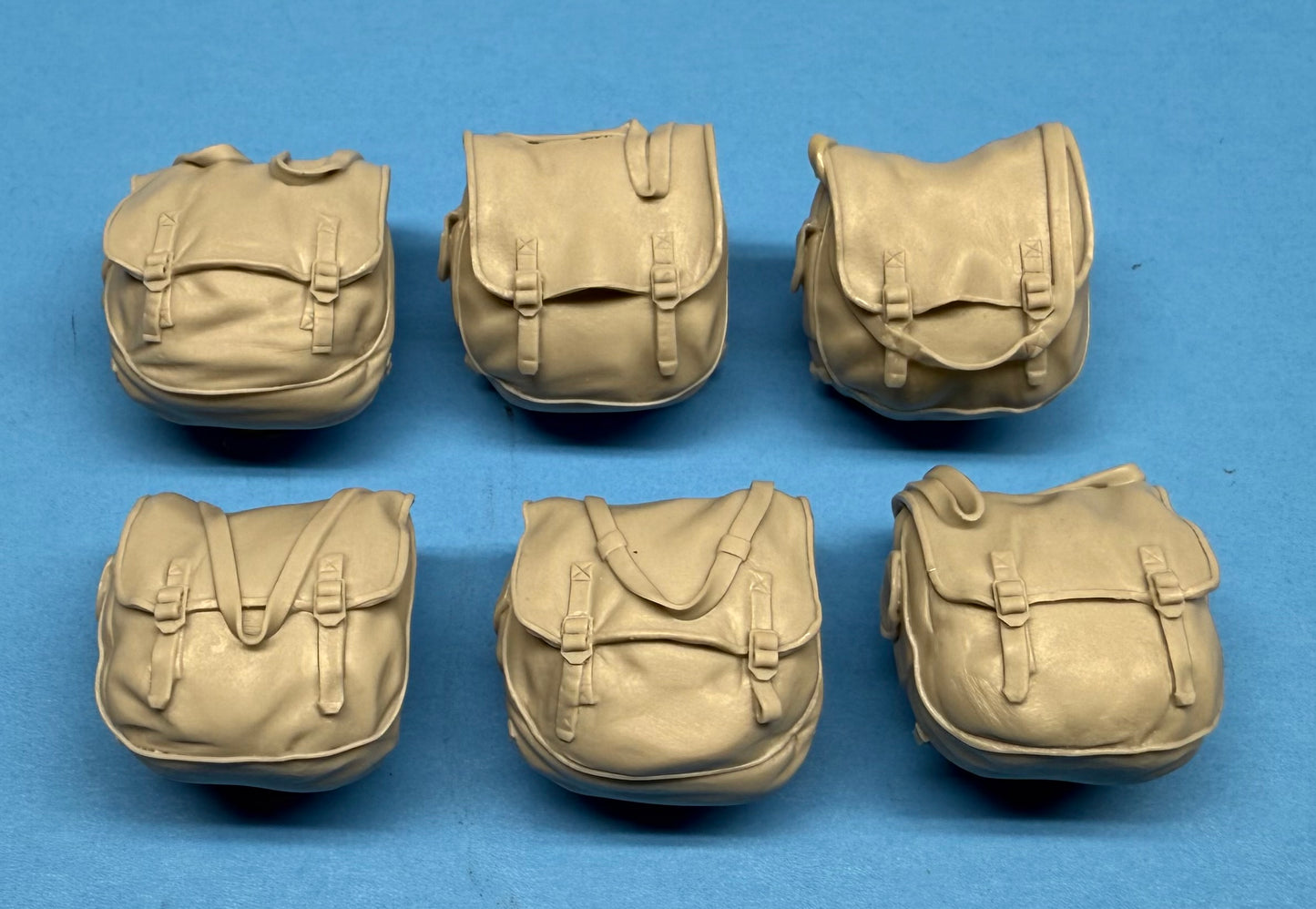 SPS16019  U.S. WW2 Musette Bags Set #4 (6 Pack)  1/16