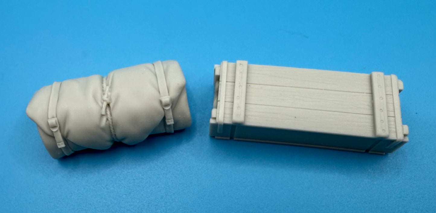 SPS16032  U.S. WW2 M3 Halftrack Front Compartment Stowage Set  1/16