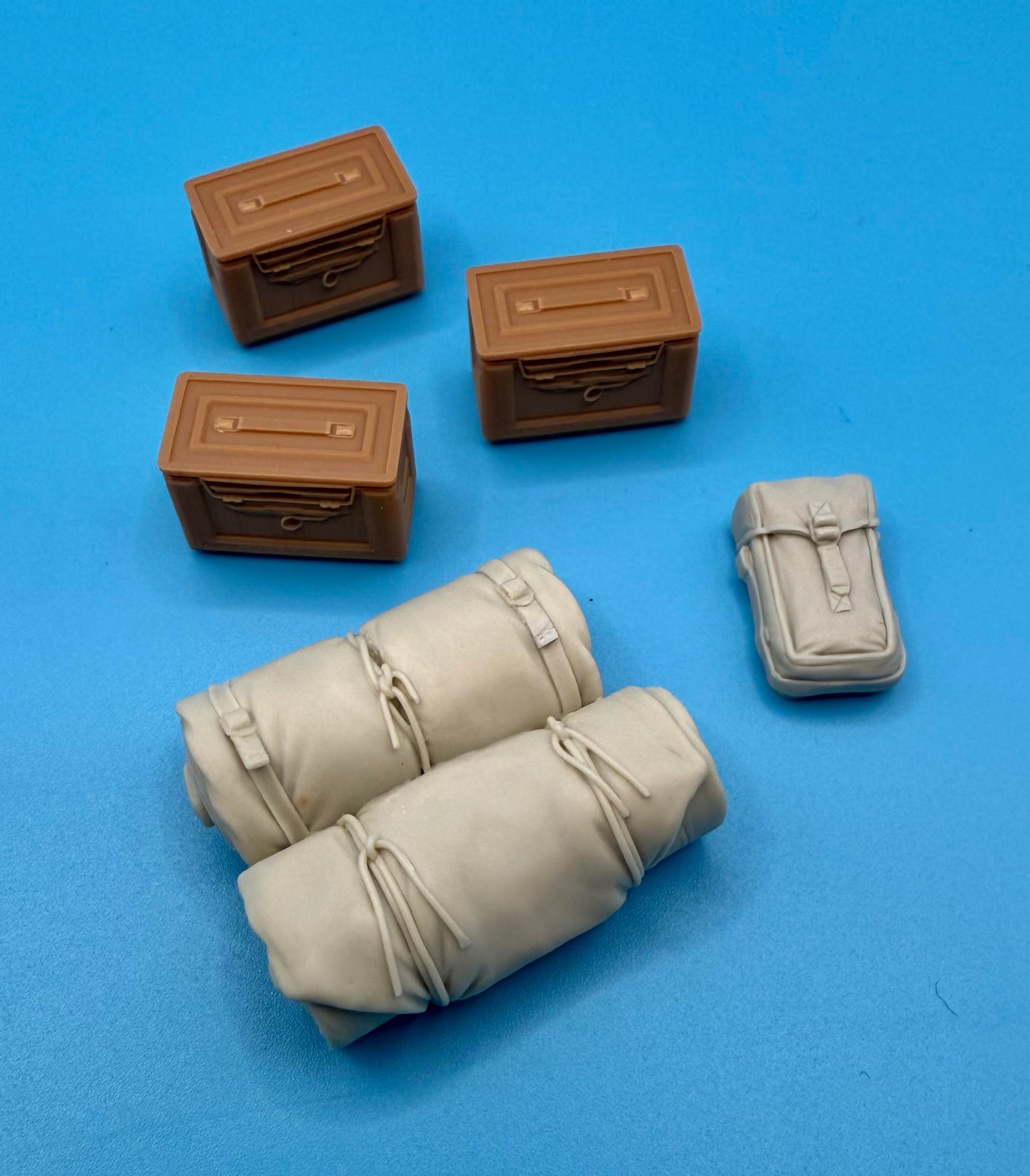 SPS16033  U.S. WW2 M3 Halftrack Rear Compartment Stowage Set  1/16