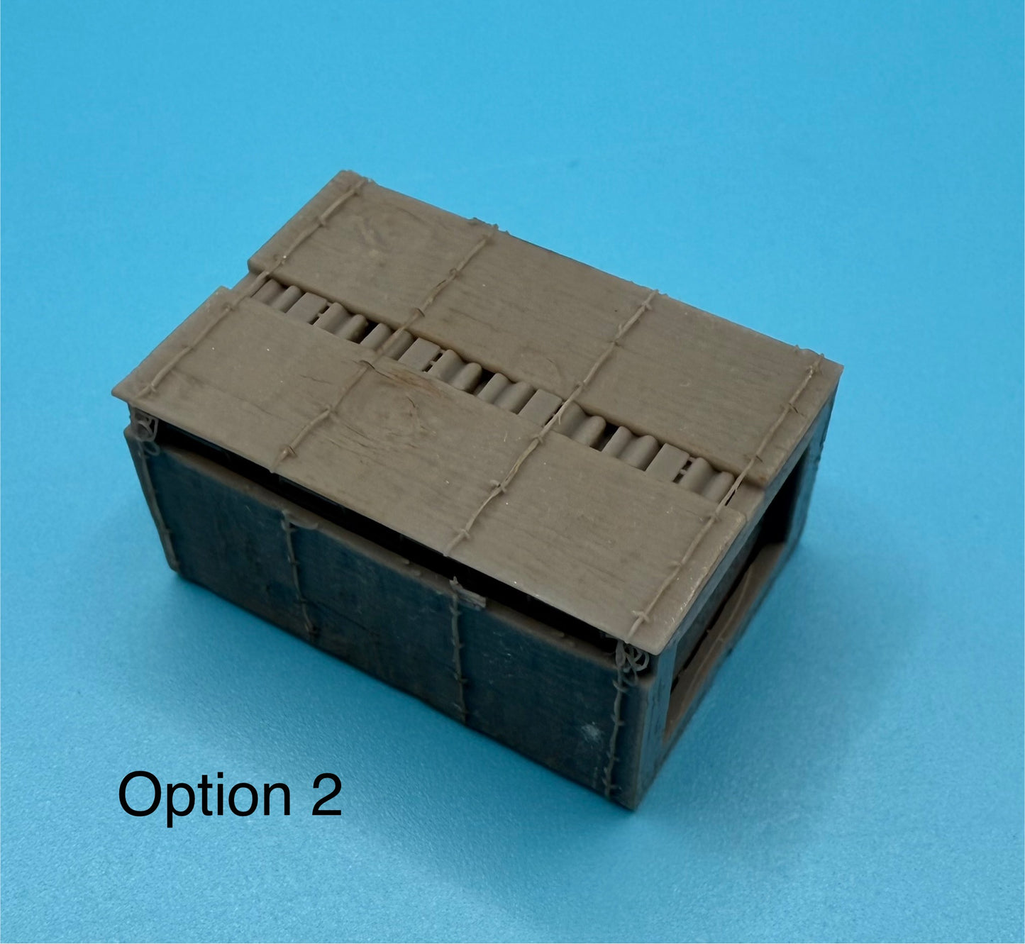 SPS16034  U.S. WW2 .30 Cal Ammo Cans and Crate  1/16