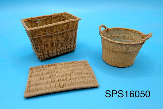 SPS16050  Wicker Baskets Set 1  1/16