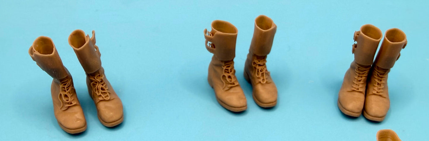 SPS16053  WW2 U.S. Army Boots Set  1/16