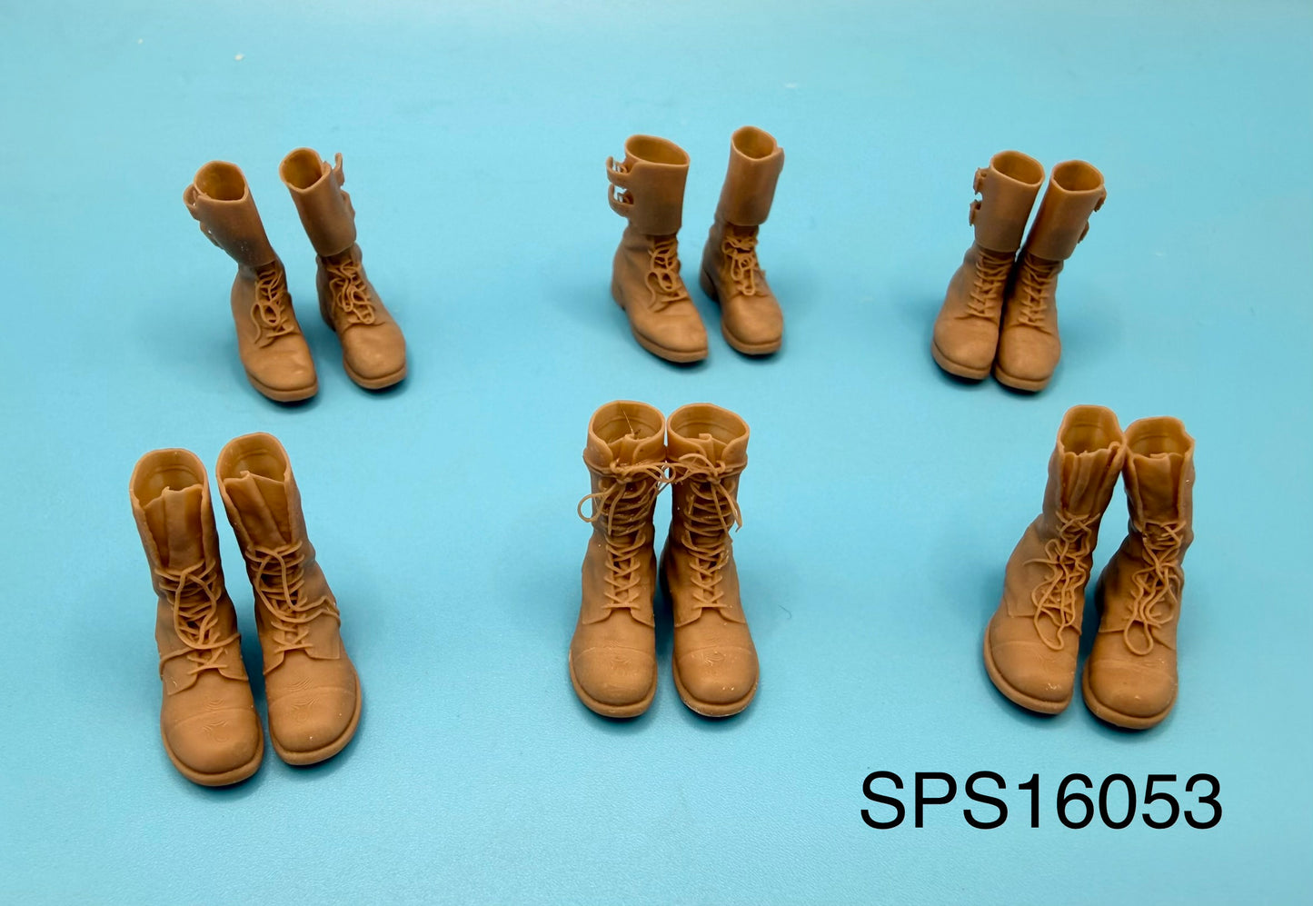 SPS16053  WW2 U.S. Army Boots Set  1/16