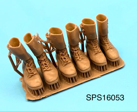 SPS16053  WW2 U.S. Army Boots Set  1/16