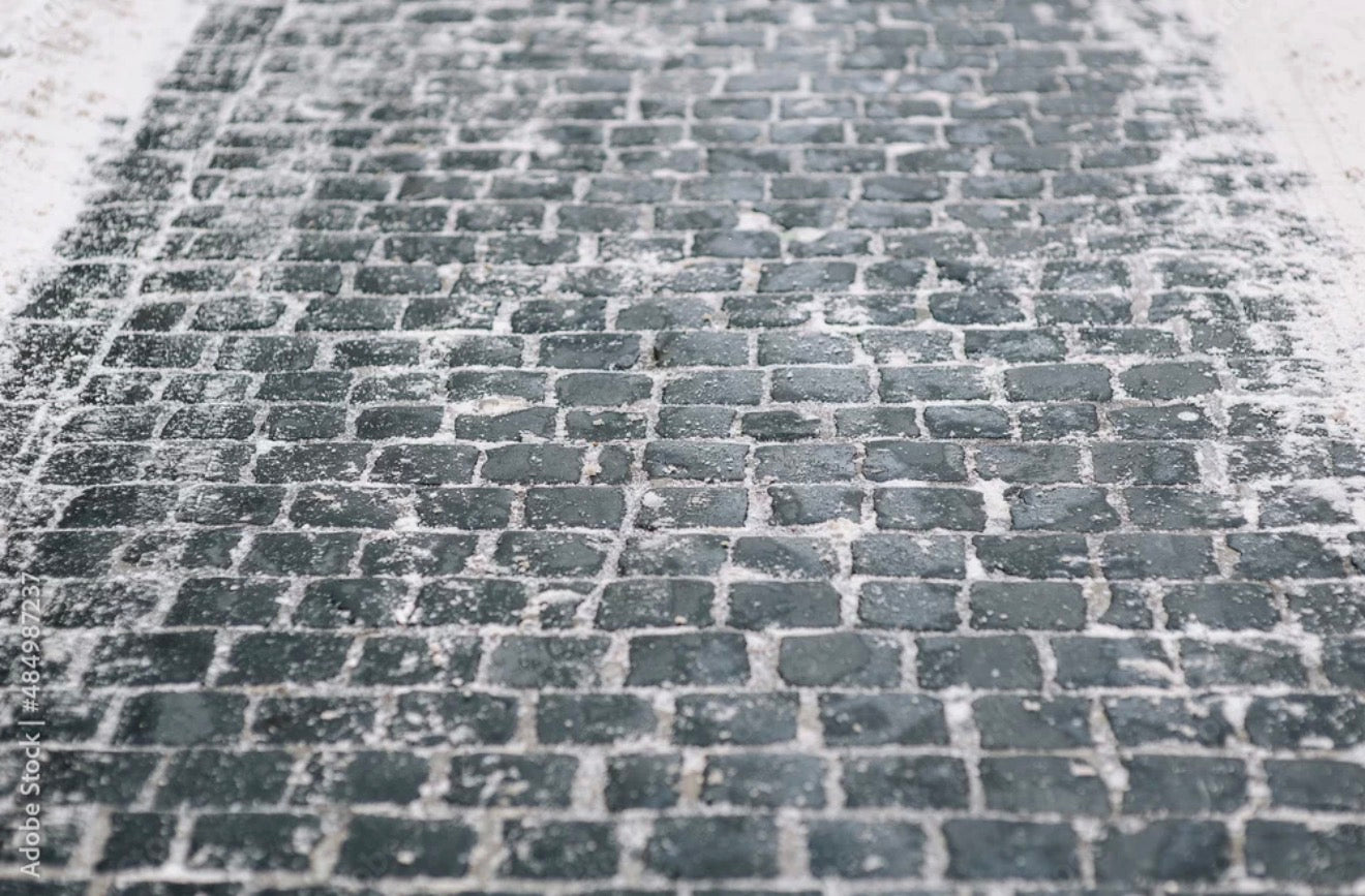 SPS16057  European Cobblestone Street Section  1/16