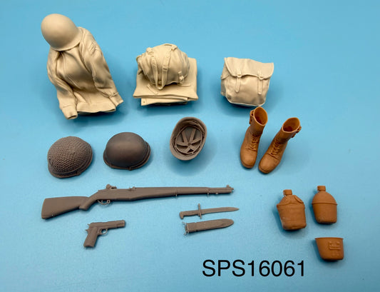 SPS16061  WW2 U.S. G.I. Infantry Equipment Set 1/16