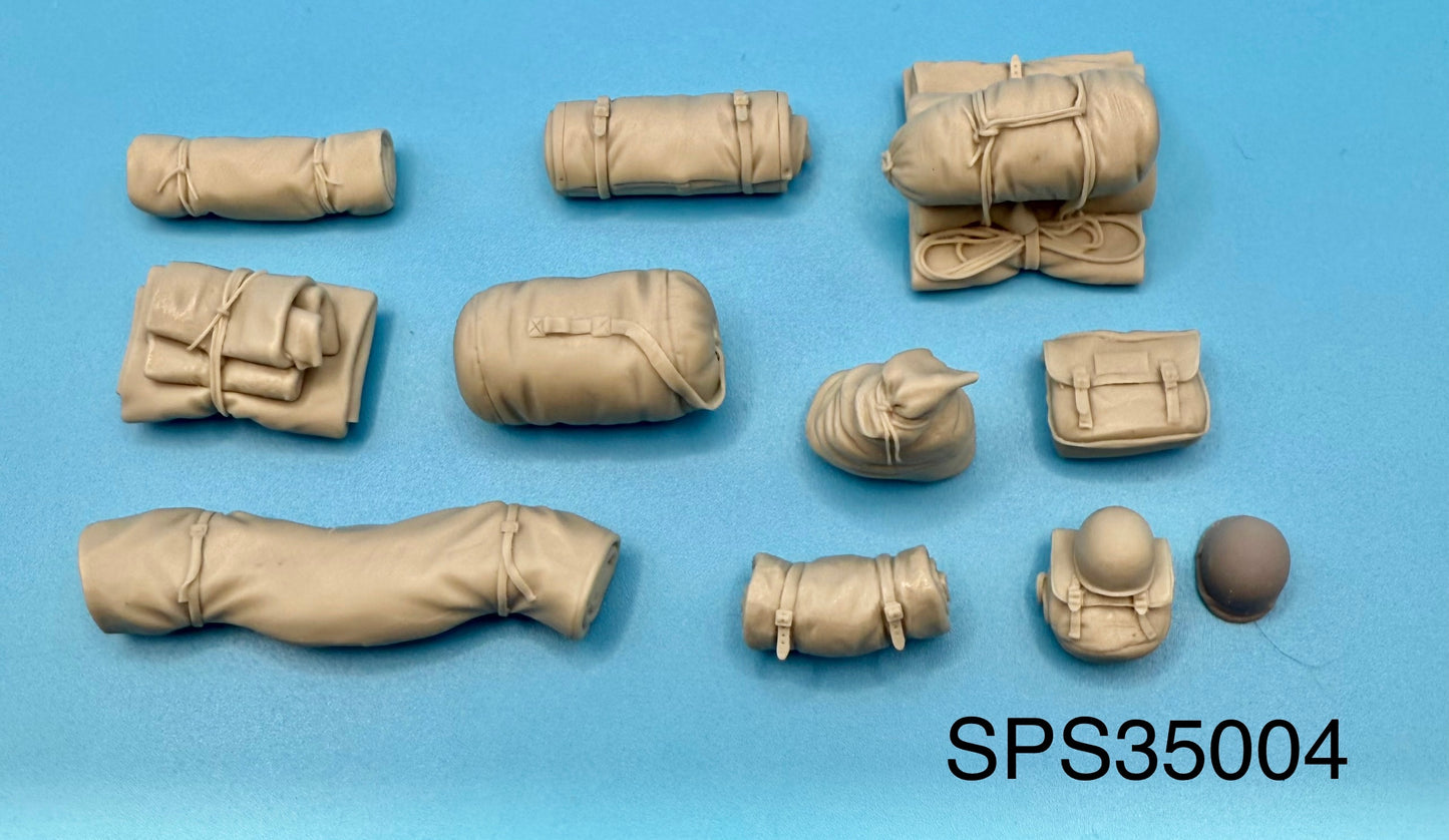 SPS35004  U.S. WW2 Stowage for Military Vehicles Set #1  1/35